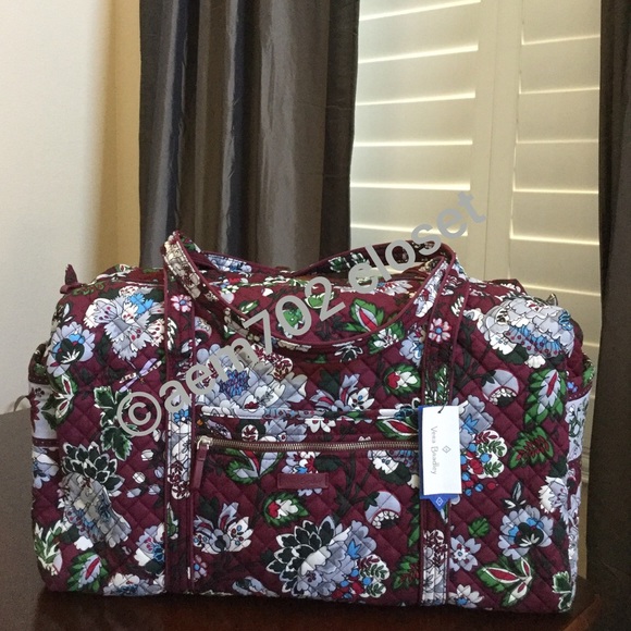 Vera Bradley Handbags - NWT VERA BRADLEY ICONIC LARGE DUFFEL